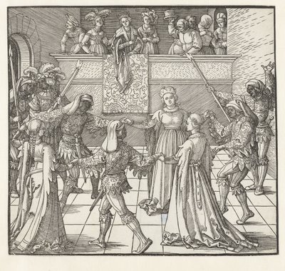 The Torch Dance by Albrecht Dürer or Duerer