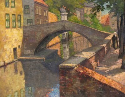 Pont du Cheval, Bruges by Alec Grieve