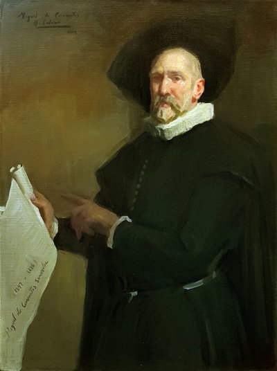 Miguel de Cervantes by Alejandro Cabeza