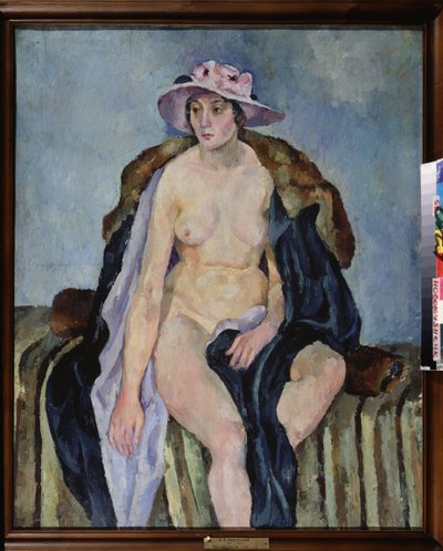 A Nude by Aleksandr Aleksandrovich Osmerkin