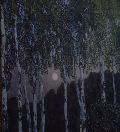 Birches by Aleksandr Jakovlevic Golovin