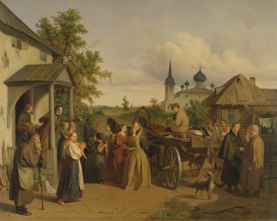 The Departure by Aleksei Filippovich Chernyshev