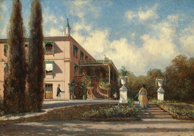 The Livadiya Palace by Aleksei Petrovich Bogolyubov