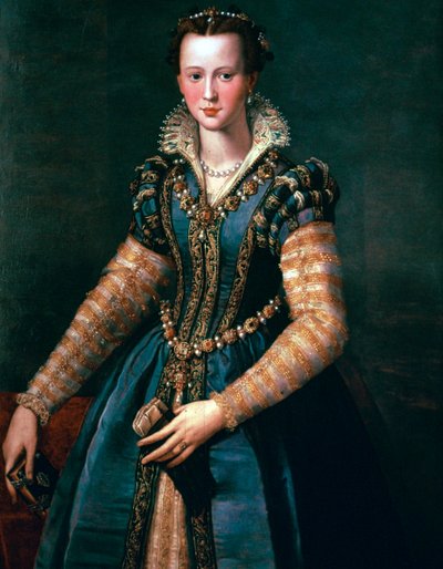 Maria de Medici by Alessandro Allori