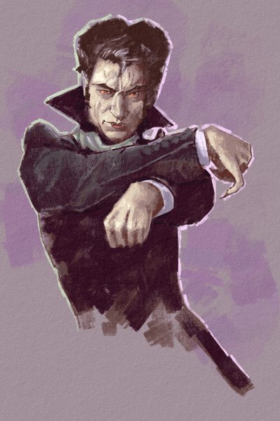 Count Dracula by Alessandro Lonati