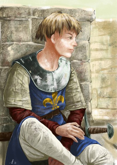 Joan of Arc by Alessandro Lonati