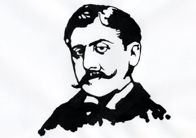 Marcel Proust by Alessandro Lonati