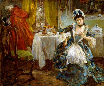 The Mistress of the Inn by Alessandro Milesi