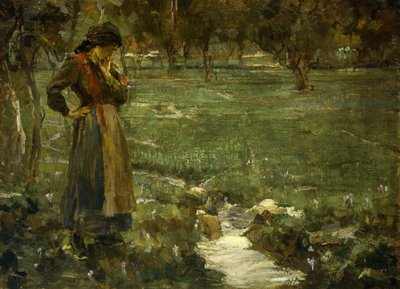 The Whispering Brook by Alessandro Milesi