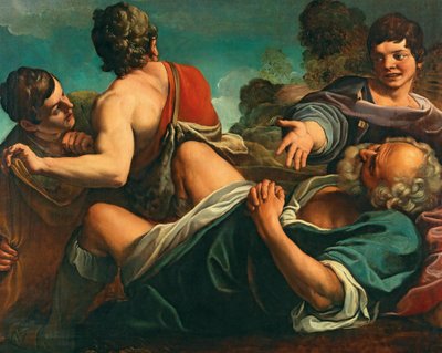 The Drunkenness of Noah by Alessandro Tiarini