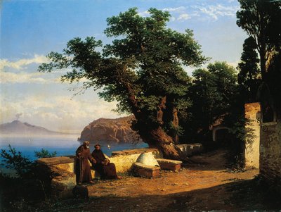 In Front of Convent by Alessandro la Volpe