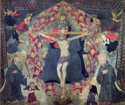 Holy Trinity and Saints by Alessio Baldovinetti
