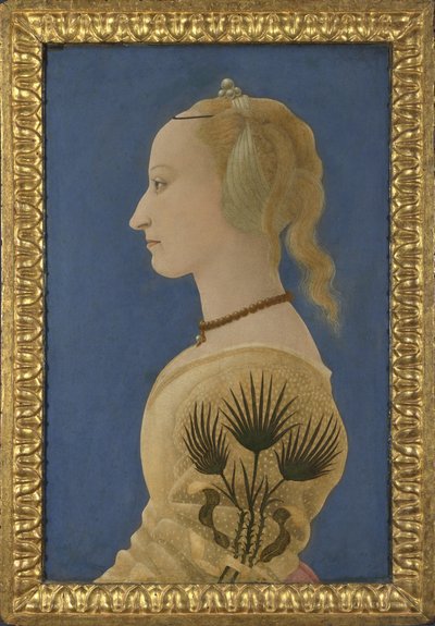 Portrait of a Lady, ca 1465 by Alesso Baldovinetti