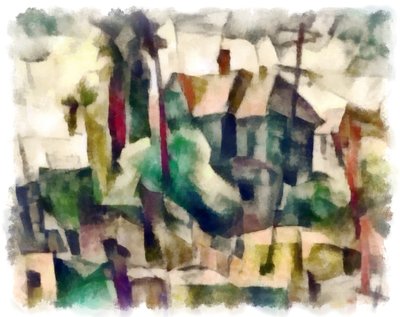 View (green) #25 by Alex Caminker
