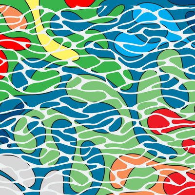 Pool Bottom, 2017 by Alex Caminker