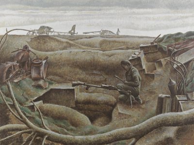 Nijmegen Salient, December 1944 by Alex Colville