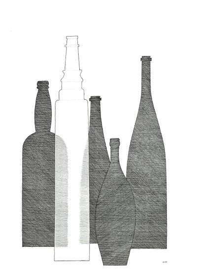 Bottles (Essolube) by Alex Dunn