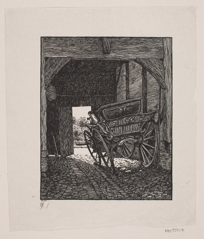 A Carriage Gate by Alexander Blom