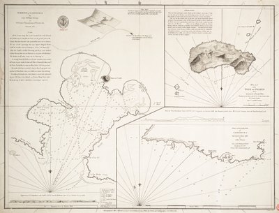 Map of Lampedusa, Sicily by Alexander Dalrymple