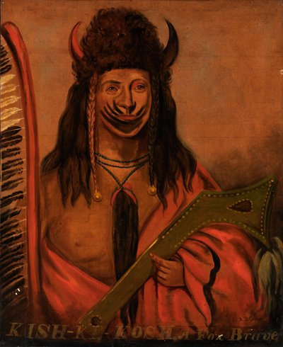 Kish-ke-kosh, 19th century by Alexander Davis Cooper
