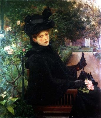 Autumn Roses by Alexander Demetrius Goltz