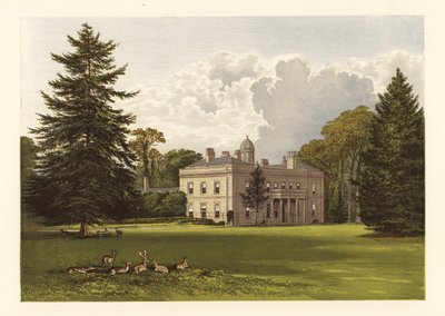 Brockley Hall, Somersetshire, England by Alexander Francis (after) Lydon