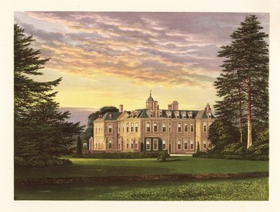 Hanbury Hall, Worcestershire, England by Alexander Francis (after) Lydon