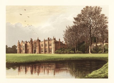 Hengrave Hall, Suffolk, England by Alexander Francis (after) Lydon