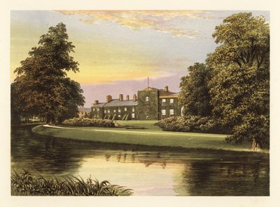 Netherhall, Cumberland, England (engraving) by Alexander Francis (after) Lydon