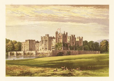 Raby Castle, Durham, England by Alexander Francis (after) Lydon