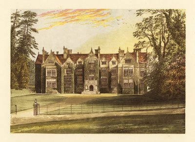 Wroxton Abbey, Oxfordshire, England by Alexander Francis (after) Lydon