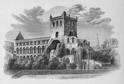 From South-East, Jedburgh Abbey by Alexander Francis Lydon
