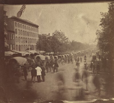 Grand Army Review, Washington, D.C., May 1865 by Alexander Gardner