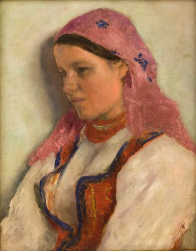 Girl from Bronowic by Alexander Gierymski