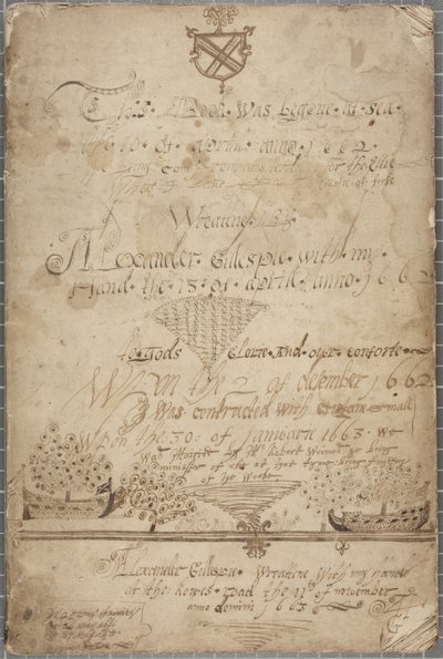 Journal of Alexander Gillespie, 1662-85 by Alexander Gillespie