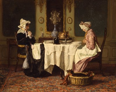 The Three at Oktoberfest by Alexander Hugo Bakker Korff