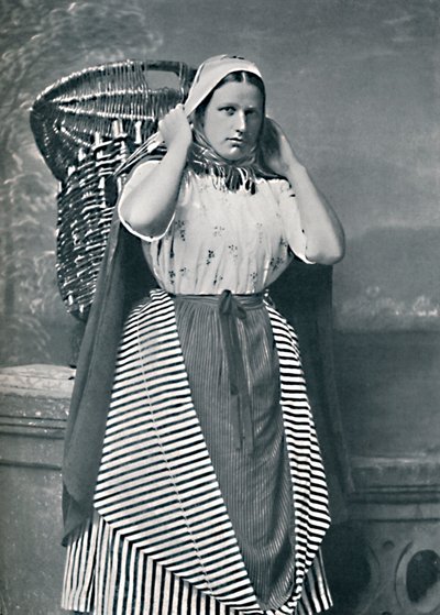 A Newhaven fishwife, Scotland, 1912 by Alexander Inglis