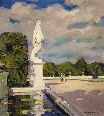 On the Terrace, Versailles by Alexander Jamieson