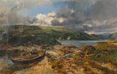 Coast Scene by Alexander Jnr. Fraser