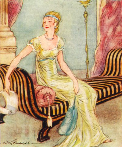 Madame Recamier, 1777-1849 by Alexander K. MacDonald