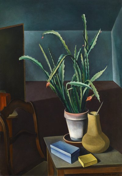 Cactus Still Life by Alexander Kanoldt