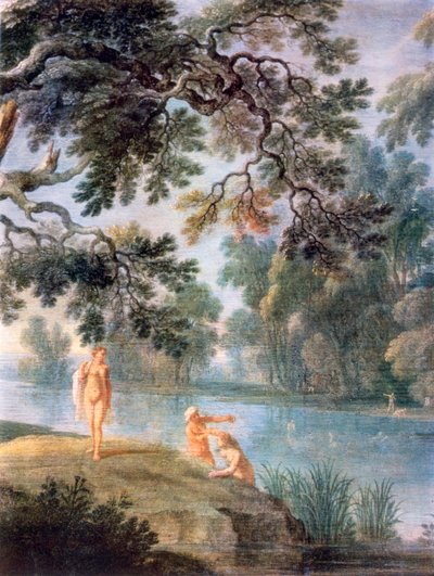 Nymphs Bathing (detail) by Alexander Keirincx
