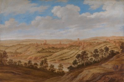 Richmond Castle, Yorkshire by Alexander Keirincx