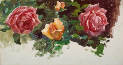 A. Koester, Study of Roses by Alexander Köster