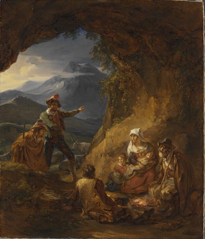 Bandits Entering a Shepherd