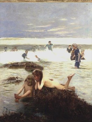 At The Seaside by Alexander M. Rossi
