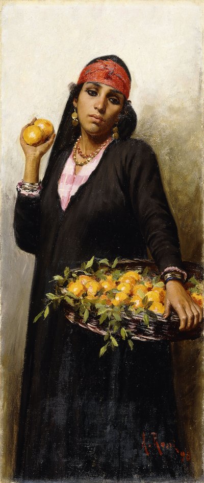 The Orange Seller, 1898 by Alexander M. Rossi