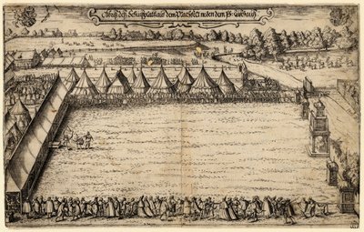 The Crossbow Archers in Munich, 1599 by Alexander Mair
