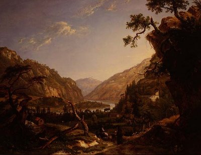 Rocky River Landscape in the Tyrol by Alexander Nasmyth