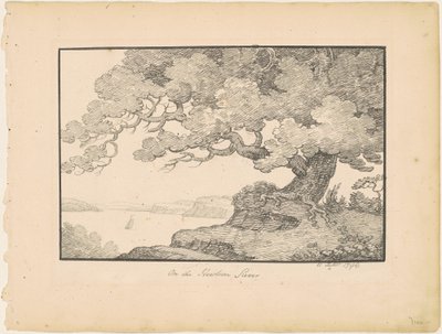 On the Hudson River by Alexander Robertson